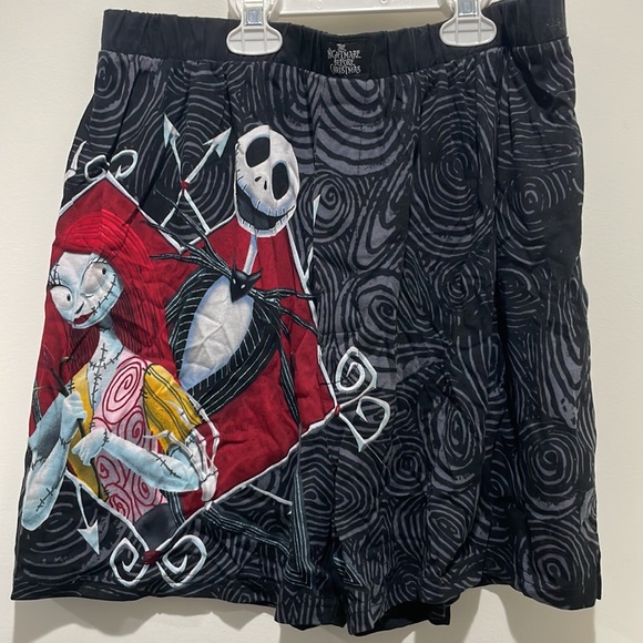 Men’s NWT Nightmare Before Christmas Jack & Sally Boxers XL - Picture 3 of 4